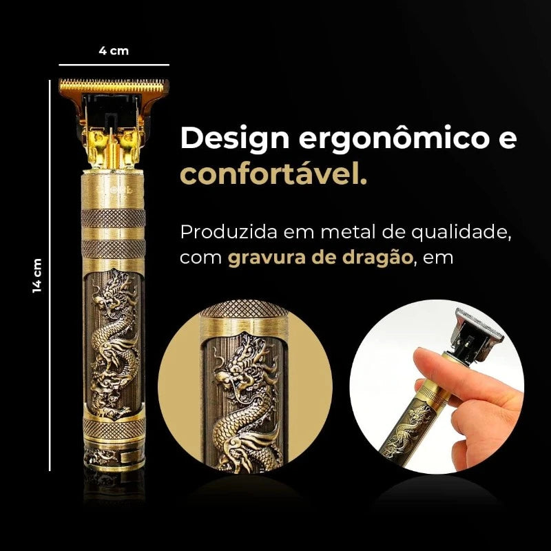 Máquina de Corte Para Designer de Barba e Cabelo