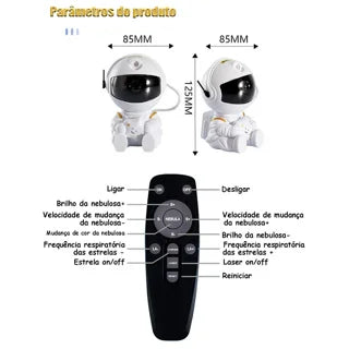 Astronaut 3.0 Galaxy Projector